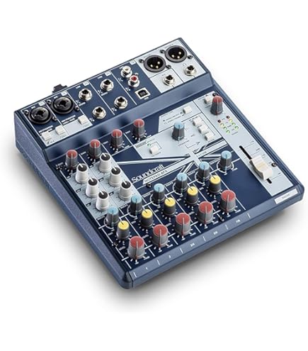 Amazon.com: Soundcraft Notepad-12FX 12-Channel Analog Mixer w/ USB