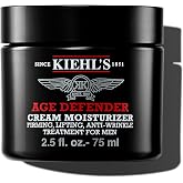 Kiehl's - Age Defender Face Cream Moisturizer, Anti-Aging Treatment For Men | Face Moisturizer for Minimizing Fine Lines &amp; Wrinkles - With Salicylic Acid &amp; Caffeine - Mens Anti-Aging Treatment