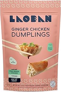Laoban Dumplings︱Ginger Chicken Frozen Dumplings︱Free-Range Chicken, Scallions, Ginger, Garlic︱Made From Scratch with Best In
