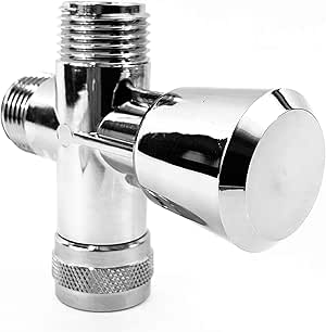 3 Way Shower Head Diverter Control Valve Hand Held Shower Wand ...