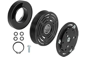 A ABSOPRO Air Conditioner AC Compressor Clutch Kit for Ford E150 E250 E350 F150 F250 F350 Escape Explorer Focus for Ranger fo