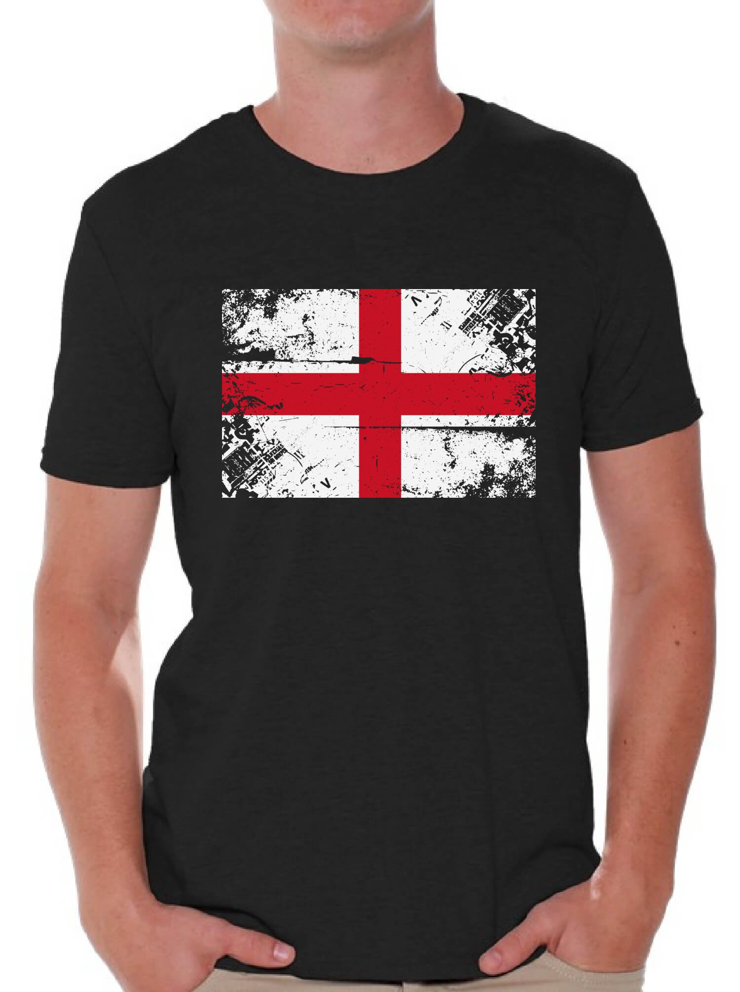 England Flag Shirts For England T Shirt English Gifts For Him 7458