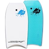 Rokia R 42" Bodyboard w/ Leash &ndash; EPO Core &amp; XPE Cover for All Adult | Durable Beach Board Designed for Surfing Fun &ndash; Lightweight &amp; Sturdy, Ideal for Adult Riders
