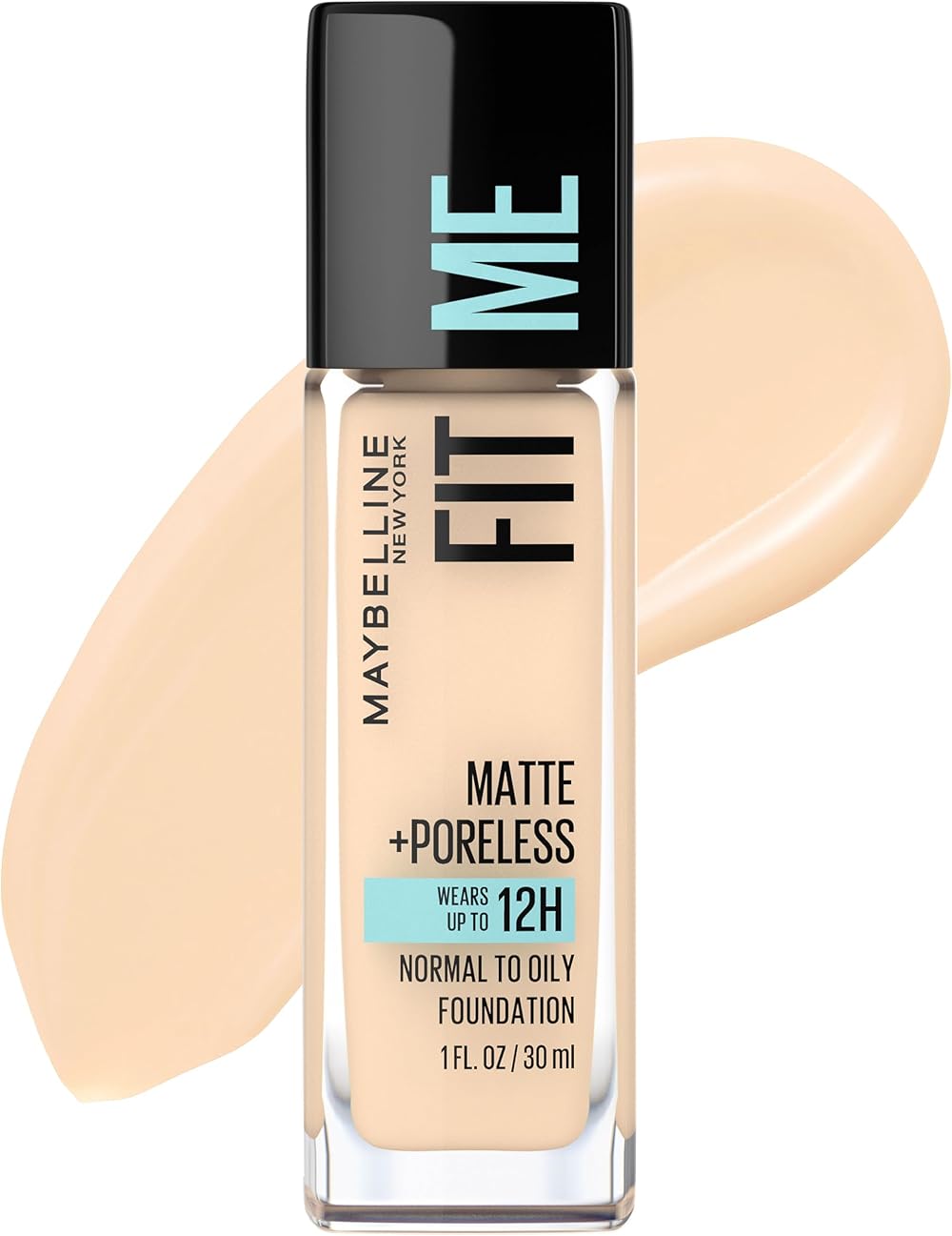 Maybelline Fit Me Matte + Poreless Foundation Natural Beige 1 oz