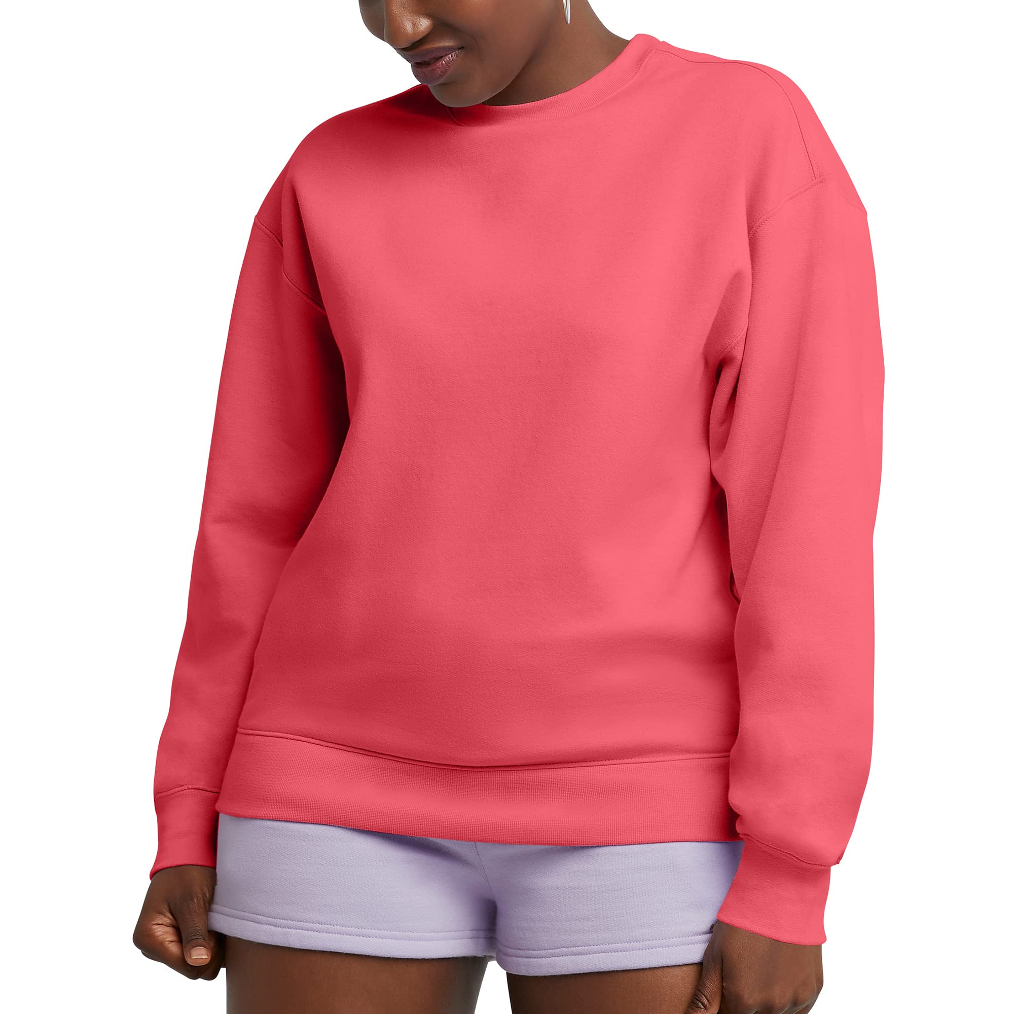 Photo 1 of **Pic for reference** Women's Sweatshirt, Crewneck Sweatshirt for Women, Heavyweight Fleece Sweatshirt SIZE: S