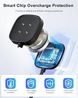FYOUNG 2PK Charger Cable for Fitbit Versa 3 4 Sense 1 2 Smartwatch USB Cord view 6