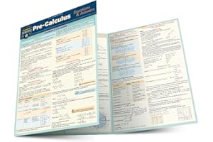 Pre-Calculus Equations & Answers: A Quickstudy Laminated Reference Guide
