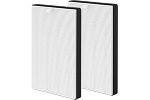 2 Pack F2 A2 HEPA Replacement Filter Compatible with 3M Filtrete Room Air Purifier Models FAP-C02WA-G2 FAP-C03BA-G2 FAP-T03BA