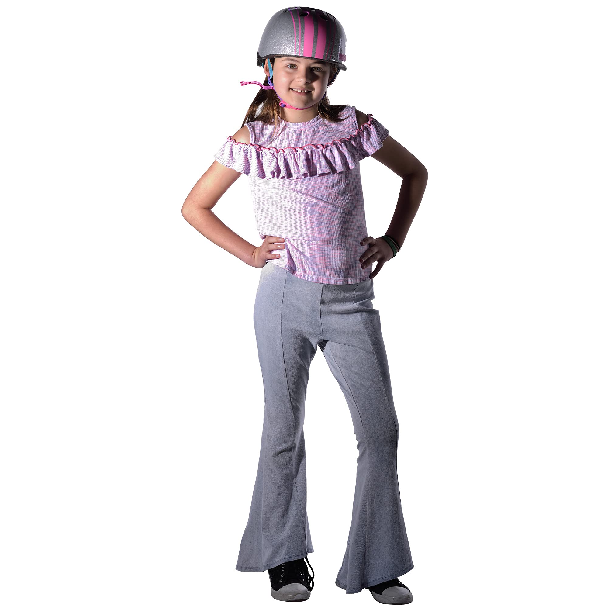 Krash! Kustom Gradient Silver Youth 8+ Helmet (7094774)