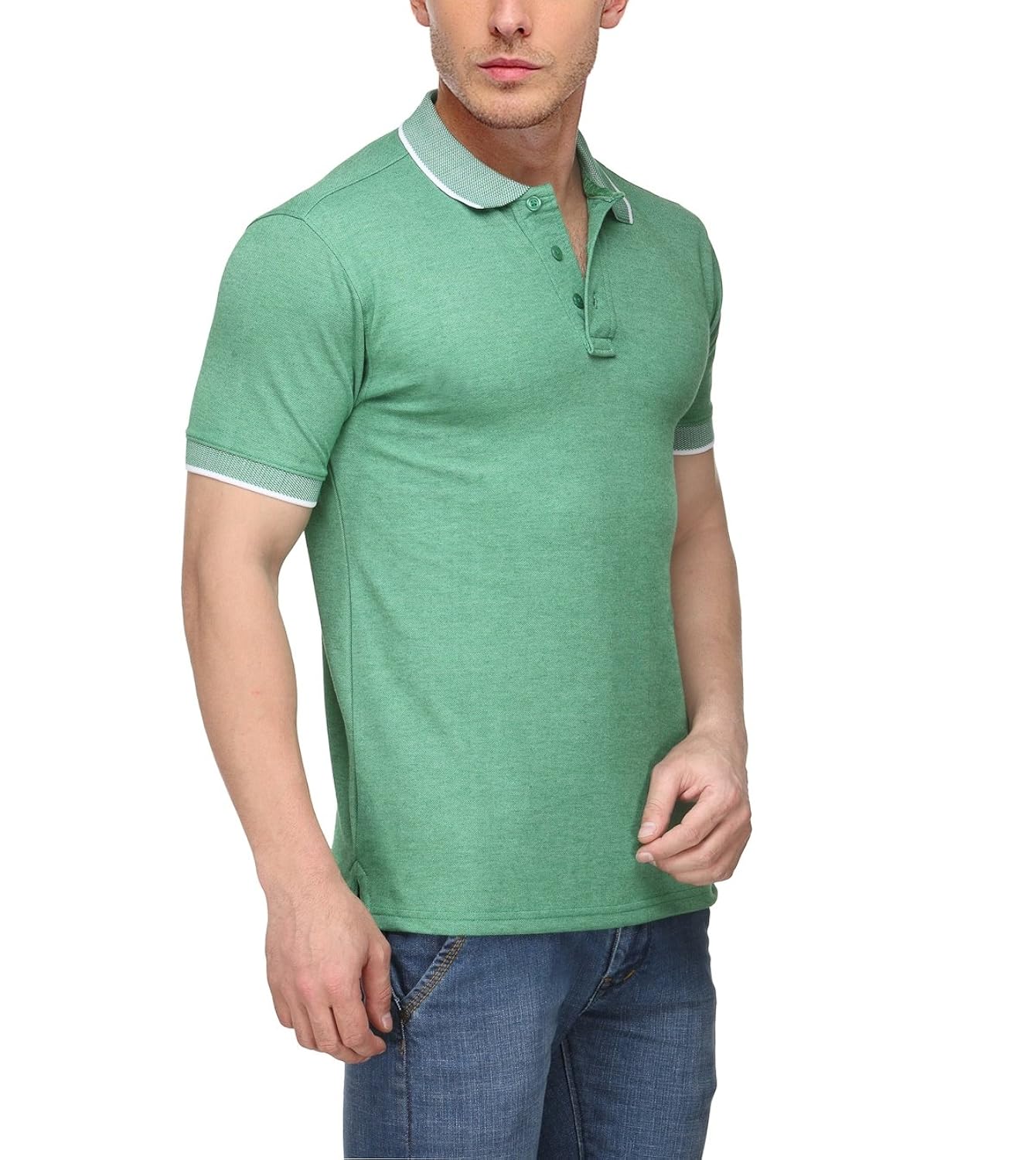 scott international men's cotton polo t-shirt