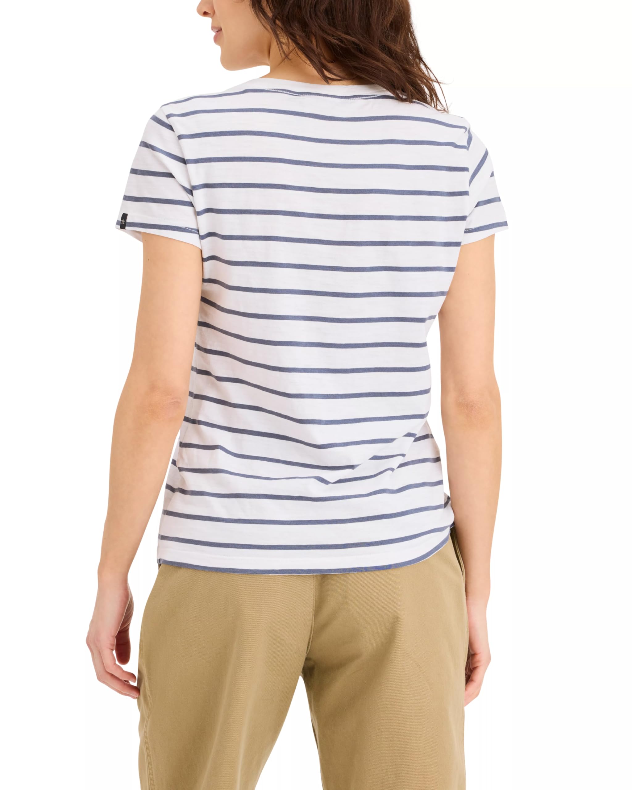 Condition photo showing New/Like New for dockers® women's favorite tee v-neck slim fit, nevin folkstone, x-large