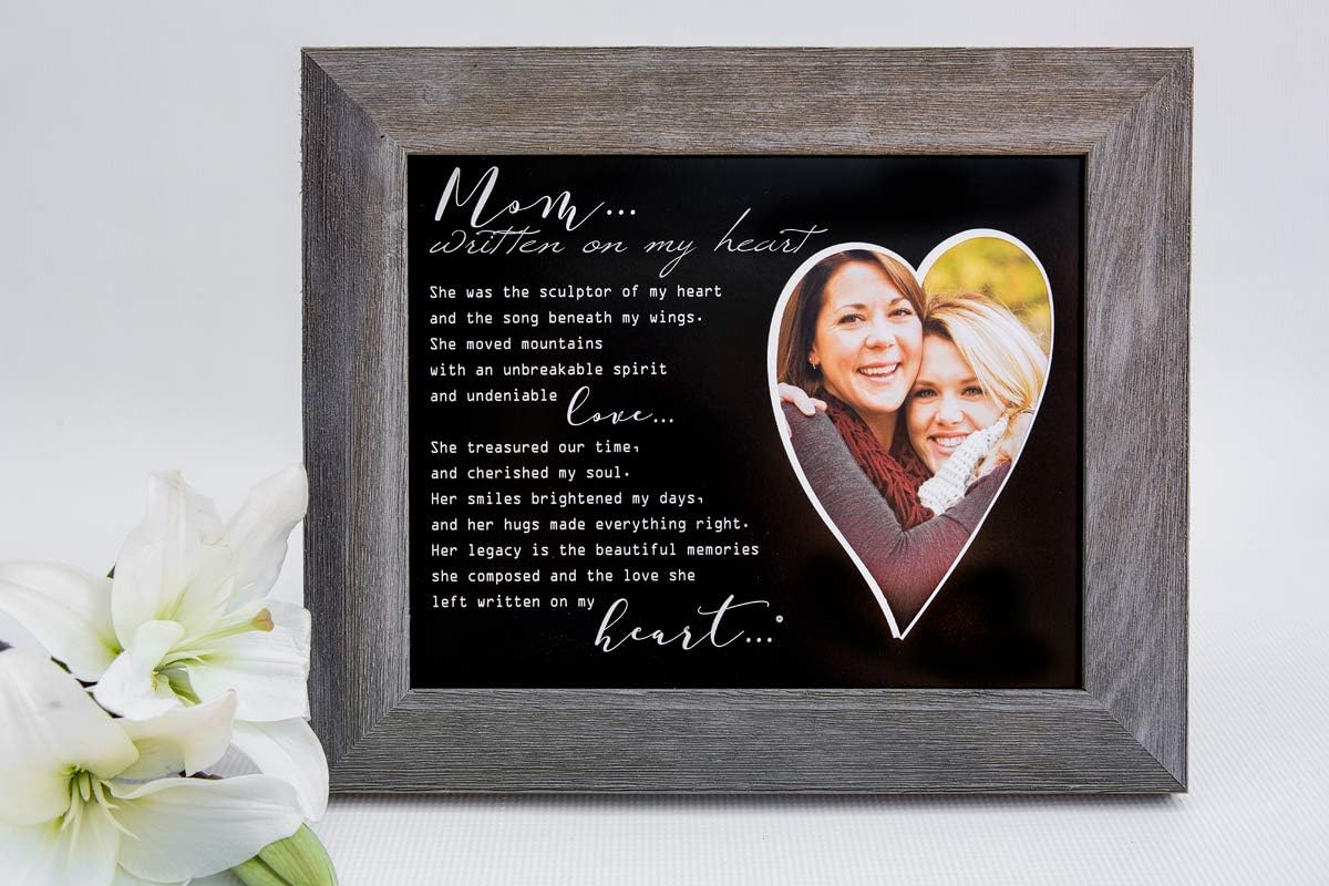 mum and dad memorial photo frame