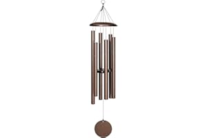 Corinthian Bells by Wind River - 44 inch Copper Vein Wind Chime for Patio, Backyard, Garden, and Outdoor Decor (Aluminum Chime) Made in The USA