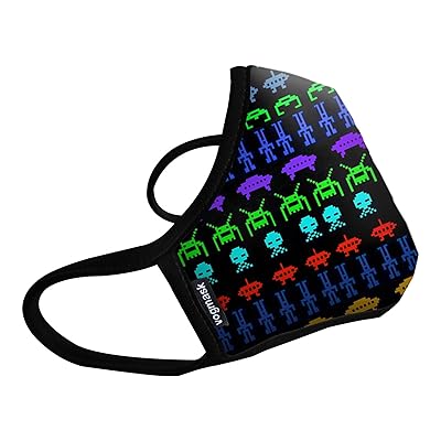 Vogmask Premier Filtering Mask | VMC | Protection from Microscopic Particles | Reusable | Sizes S-XL, 8BIT, Medium