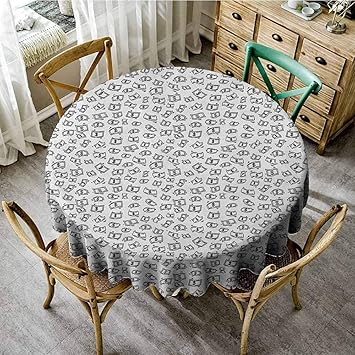 Amazoncom Vintage Round Tablecloth 63inch Round Money