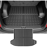 powoq Fuel&Hybrid Trunk Mat Compatible with 2023-2026 Kia Sportage Cargo Mat All Weather Trunk Liner (Not Fit PHEV) Replacement for 2023 2024 2025 2026 Kia Sportage Accessories (Trunk Mat)
