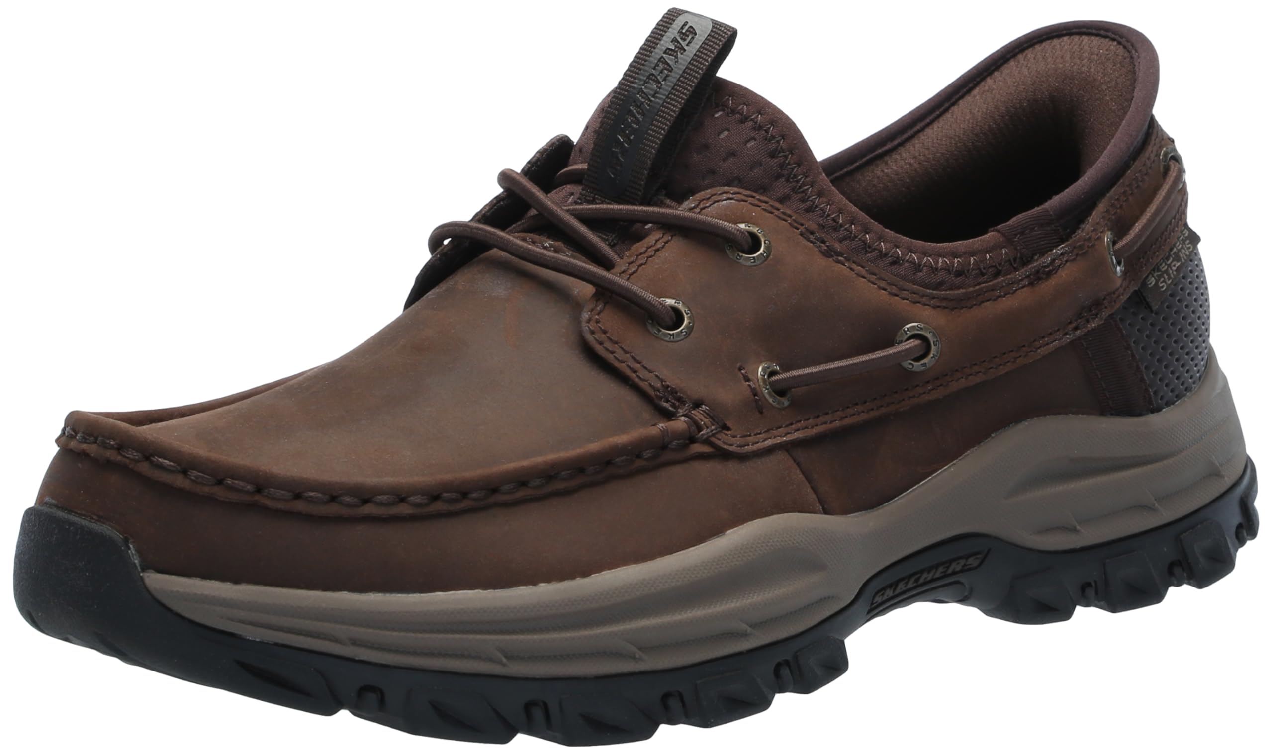 Skechers Men's Knowlson - Shore Thing Hands Free Slip-in Men's Casual, Brown, 7.5, Medium, US Image