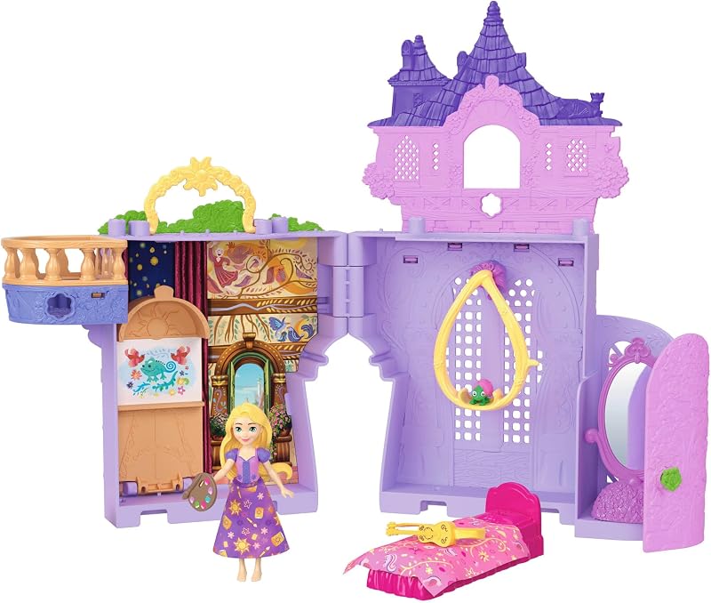 Disney Prinzessin Rapunzel Storytime Stackers Puppenhaus Spielset