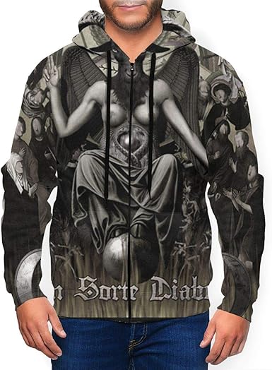 mens full zipper sweatshirt no hood