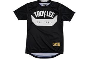 Troy Lee Designs - Youth FLOWLINE SS Jersey; AIRCORE Black LG