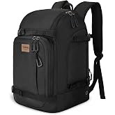 Goloni 50L-70L Ski Boot Bag with Flip-Down Changing Mat, Water-Resistant | Snowboard Gear Backpack with Tarpaulin Bottom, Helmet Holder &amp; External Board Straps for Winter Trips