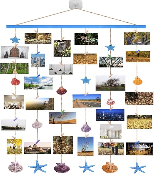 Amazon Com Ecjiuyi Mediterranean Hanging Photo Display Diy
