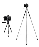 FotoPro. Trípode de Aluminio Para Cámara, Teléfono Móvil y iPhone de 39,5 Pulgadas. Lncluye Bolsa
