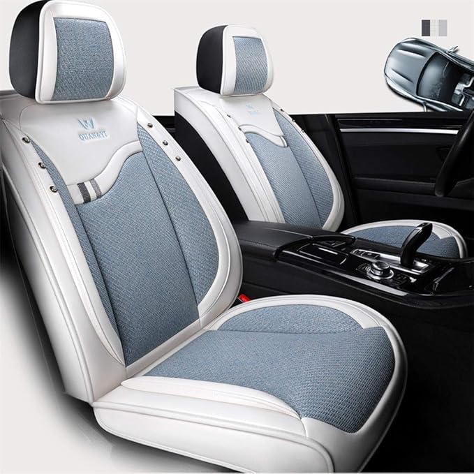 Amazon.es Fundas de asiento de coche, juego completo con cuero