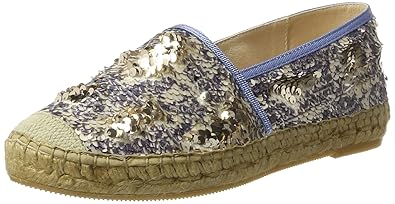 Macarena Damen Lentejjuela Elefante Espadrilles