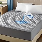 Bedsure Full Size Mattress Protector, Quilted Mattress Topper Full with Deep Pocket up to 22 Inches, Soft Breathable Bed Cove