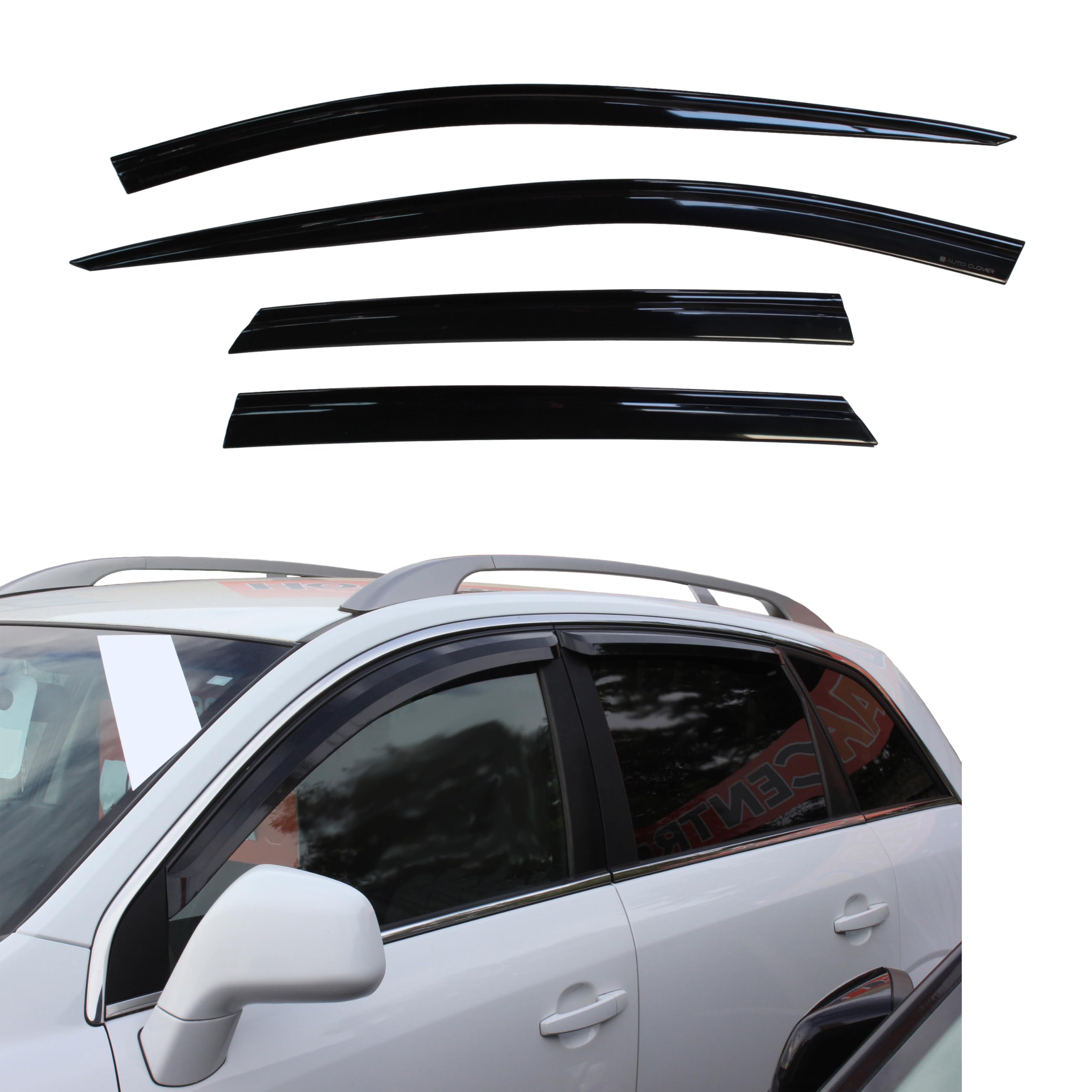 AUTO CLOVER Wind Deflectors Set for Antara/Captiva 2007+
