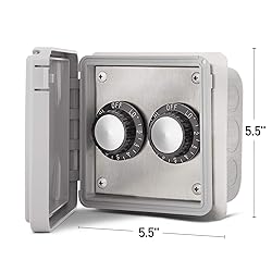 Infratech INF Input Regulator, Dual Flush Mount