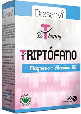 Triptofano Drasanvi en 60 Comprimidos para el Descanso Diario Sin Gluten