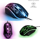 Orzly RX250 4 in 1 Gaming Keyboard Mouse Headset Pad Bundle RGB view 8