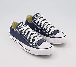 Converse Low TOP Navy, 9.5 Men/11.5 Women