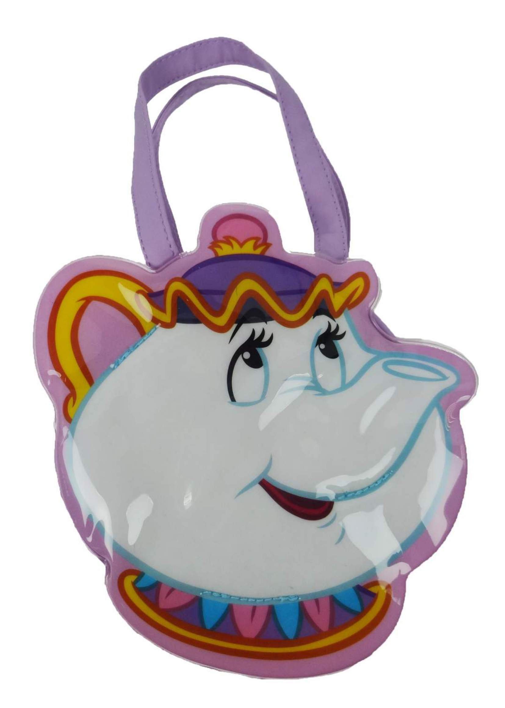 Disney Beauty & The Beast Handbag Travel Tote, 19 cm, White