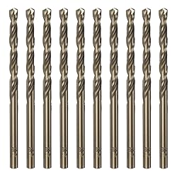 HARFINGTON 10pcs Cobalt Jobber Drill Bits 4.3mm