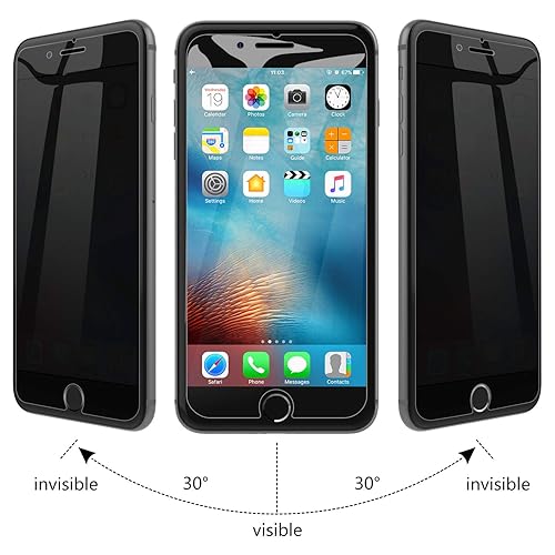 JETech Privacy Screen Protector for iPhone Plus and iPhone