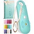 Vantamo Personal Alarm for Women - Extra Loud Double Speakers, First with Low Battery Notice with Strobe Light, Rechargeable - Safety Alarm Keychain