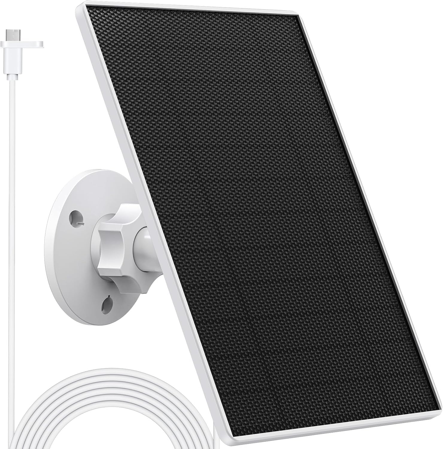 Photo 1 of ***(PARTS ONLY/ NON FUNCTIONAL)***Solar Panel for Wyze Cam Outdoor,6W Solar Panel Charger Compatible with Wyze Cam Outdoor V2,IP65 Waterproof Solar Panel with 9.84Ft Charging Cable, 360°Adjustable Mounting&Waterproof Plug (Black)