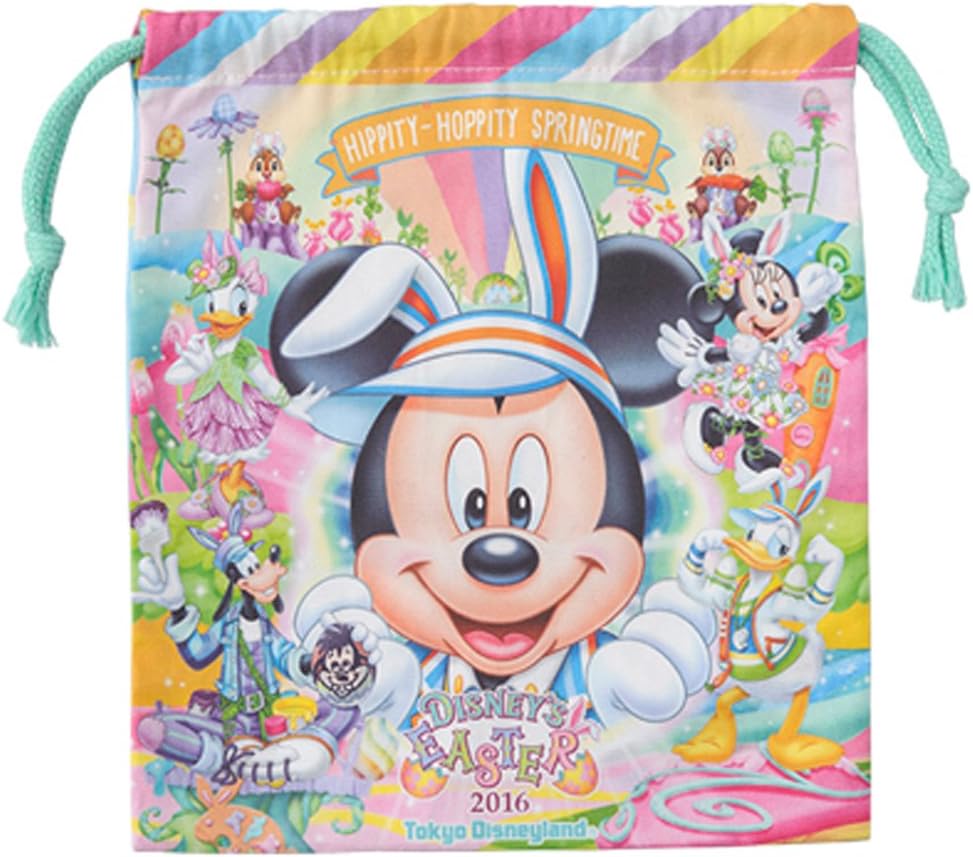 ディズニー イースター 16 きんちゃく 巾着 ミッキー ミニー 他 東京 ディズニーランド限定 グッズ お土産 ディズニー イースター アニメ 萌えグッズ 通販 Amazon