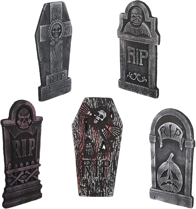 EXCEART 5 Stück Halloween Rip Friedhof Dekor Schaum