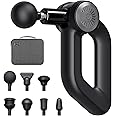 Shaw Strength S6 Pro Massage Gun Deep Tissue Percussion with 16mm Amplitude, Professional Muscle Massager Gun for Athletes Pain Relief, Handheld Massagers for Muscles, 7 Attachments