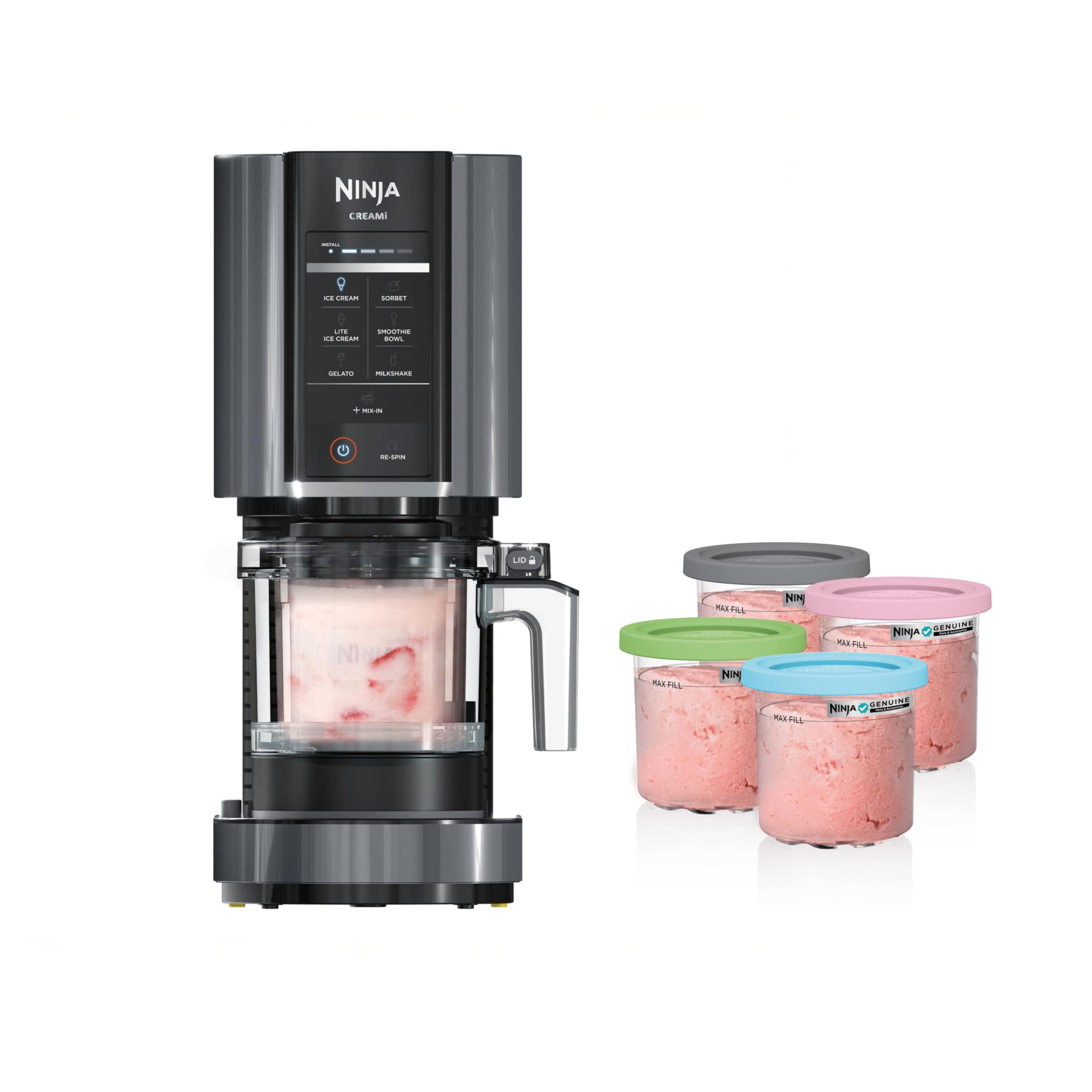 Ninja CREAMi 7-in-1 Ice Cream Maker, Includes
