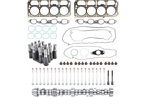 SUSUCAR NON AFM DOD Disable Camshaft Lifter Kit 5.3 Head Gasket Set for 2014-2021 GM Chevrolet Gen V L83 5.3L Engine 12499225 HS26744PT