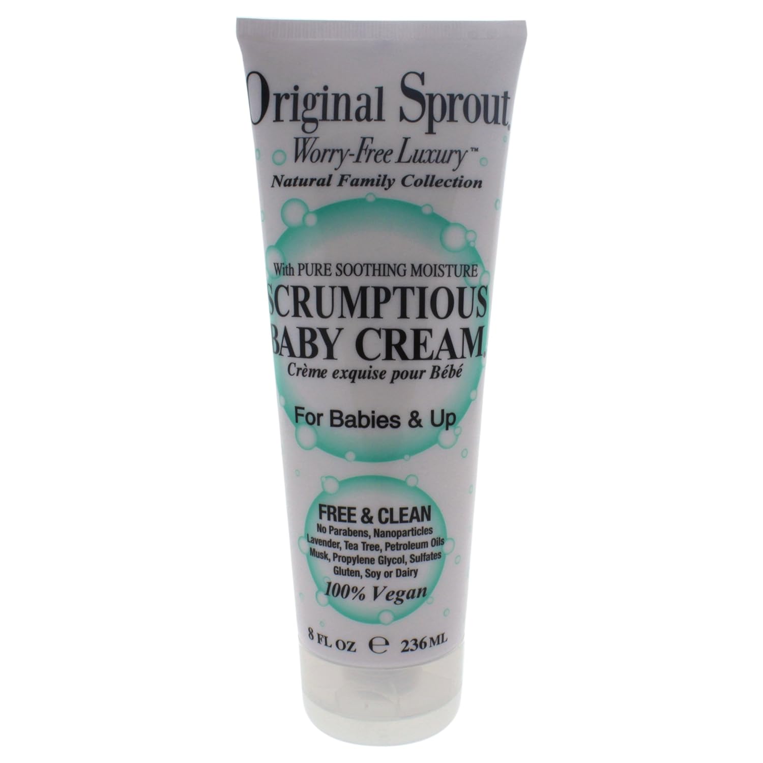 Original Sprout Scrumptious Baby Cream, 8 Ounce
