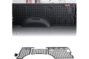Rago Fabrication Bed Side Molle Panels for The 2022-2024 Toyota Tundra Passenger Side | Utilizes Factory Bed Rail | Molle Pattern Offers Diverse Mounting Solutions | Made in The USA