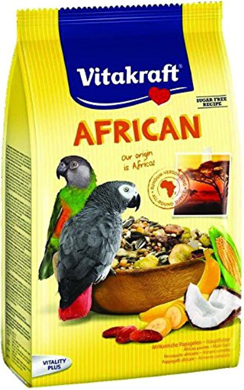 VITAKRAFT b-08320 African Grey Parrots – 750 GR