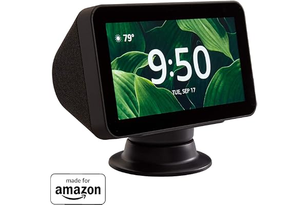 Made for Amazon Tilt + Swivel Stand, for the Echo Show 8 (2021 Release)