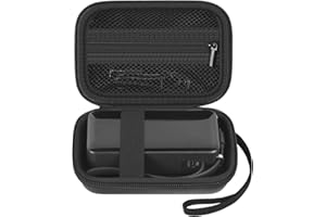 Boobowl Travel Case Compatible with Anker 3-in-1 Portable for iPhone Charger, 10,000mAh Power Bank, Storage Bag for Anker Charging Station with Accessories Mesh Pocket (Box Only)-Black